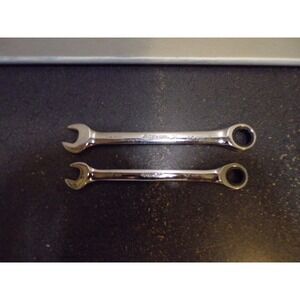 HUSKY 12MM AND 14MM COMBINATION RATCHETING  AND OPEN END WRENCH 12 POINT